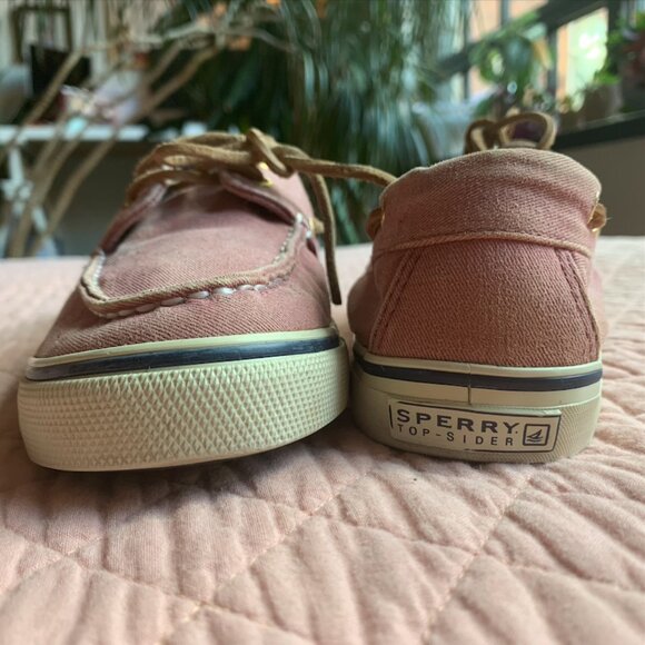 Pink Sperry nautical shoes, size 8.5 W - Picture 8 of 15